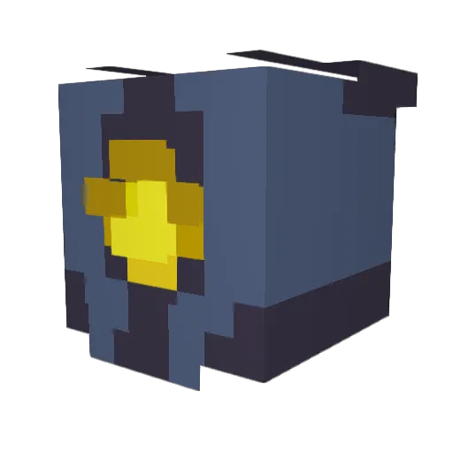 joojius Minecraft avatar head, 3D render