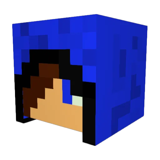 joonas2010 Minecraft avatar head, 3D render