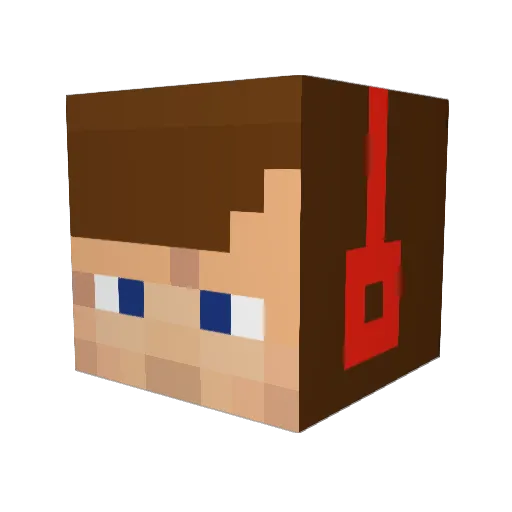 joonge2006 Minecraft avatar head, 3D render