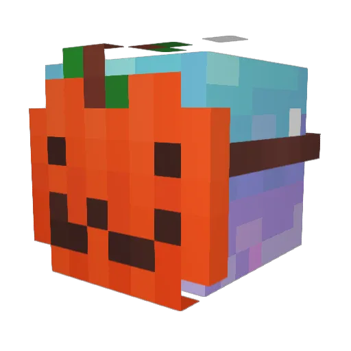 joooolz Minecraft avatar head, 3D render