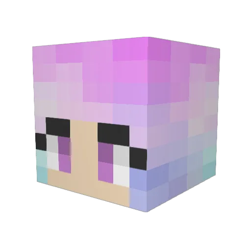 joorde Minecraft avatar head, 3D render