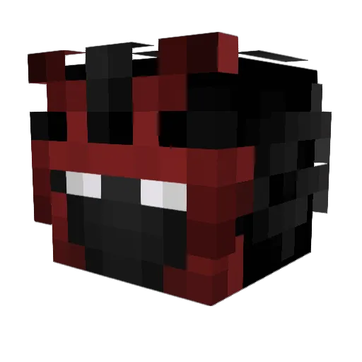 joosbawks Minecraft avatar head, 3D render