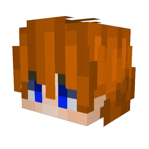 jootje07 Minecraft avatar head, 3D render