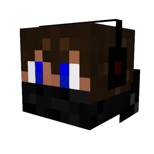 jope1234 Minecraft avatar head, 3D render