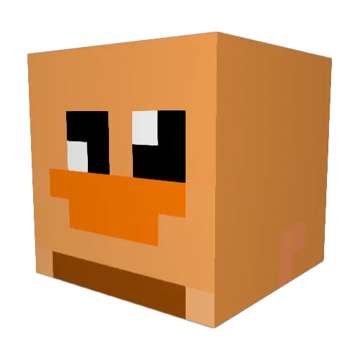 jopelixpvp Minecraft avatar head, 3D render