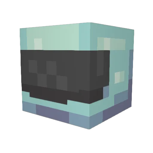 joppari Minecraft avatar head, 3D render