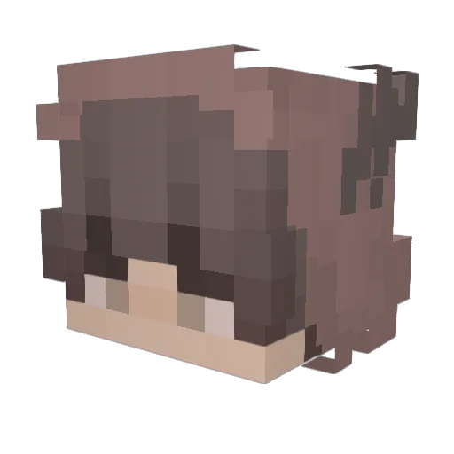 jordan0402 Minecraft avatar head, 3D render