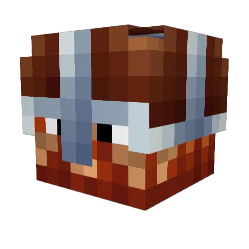 jordan22066 Minecraft avatar head, 3D render