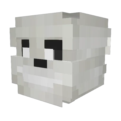 jordanasaurus6 Minecraft avatar head, 3D render