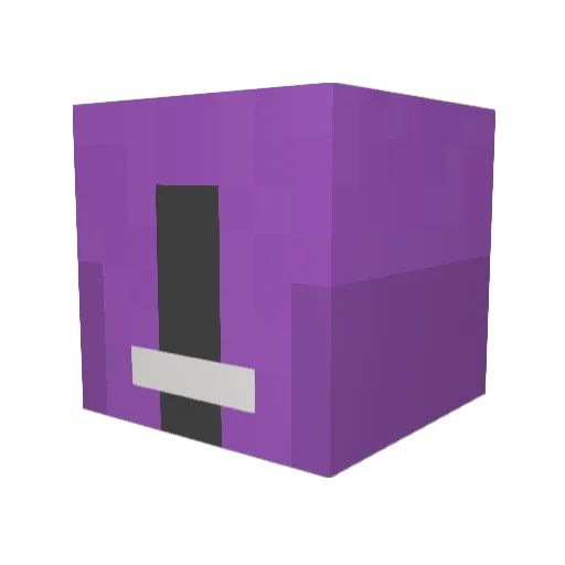 jordanb23 Minecraft avatar head, 3D render