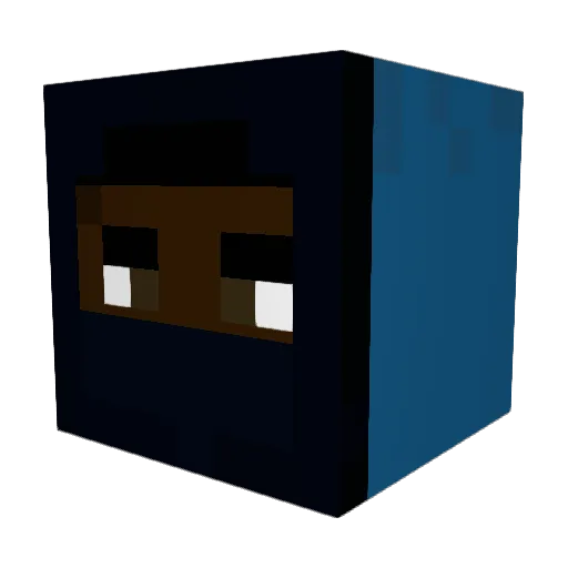 jordangames133 Minecraft avatar head, 3D render