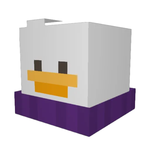 jordanissleepy Minecraft avatar head, 3D render