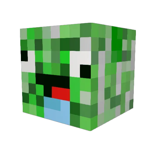 jordanserena427 Minecraft avatar head, 3D render