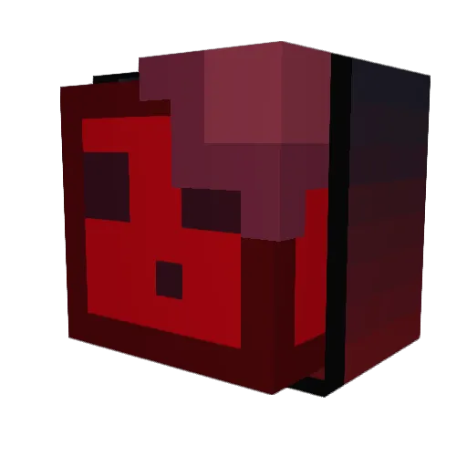 jordenmitch Minecraft avatar head, 3D render