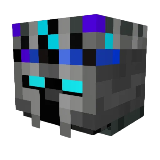 jordkds Minecraft avatar head, 3D render
