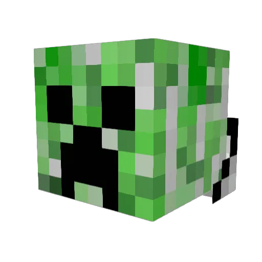 jordo81 Minecraft avatar head, 3D render