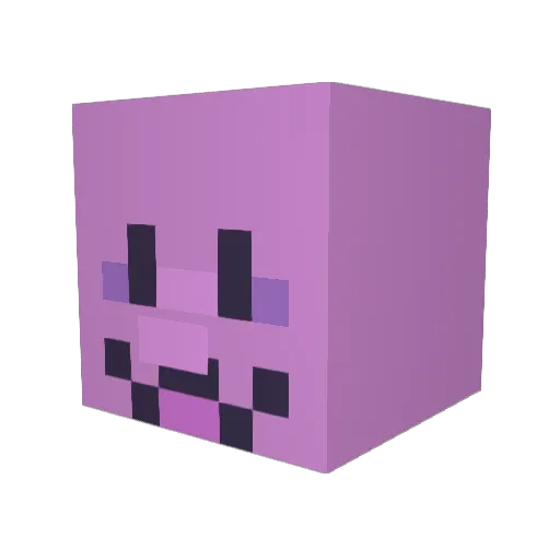 jordontp Minecraft avatar head, 3D render
