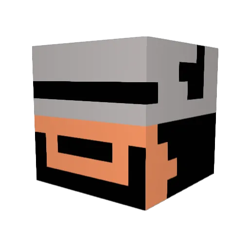 jordy534 Minecraft avatar head, 3D render