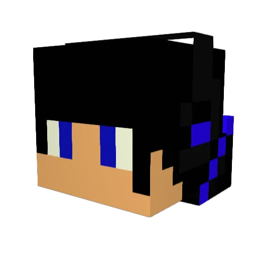 jordyboy007 Minecraft avatar head, 3D render