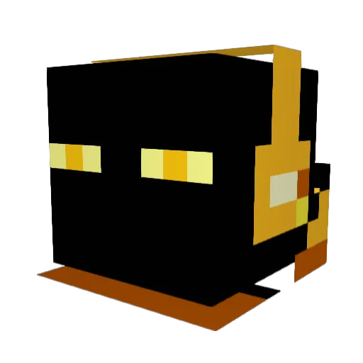 jordyjr Minecraft avatar head, 3D render