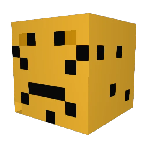 jordytijger Minecraft avatar head, 3D render