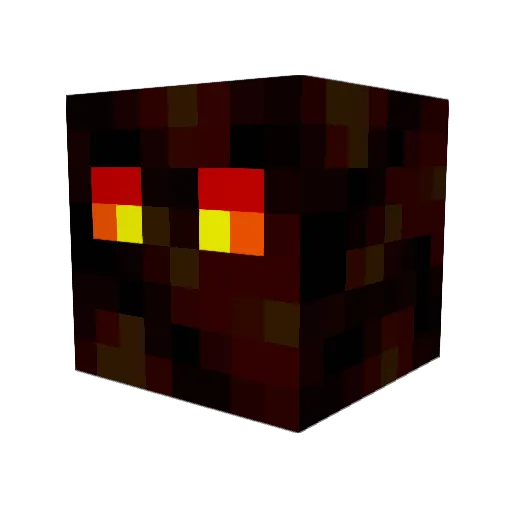 jorgeyako Minecraft avatar head, 3D render
