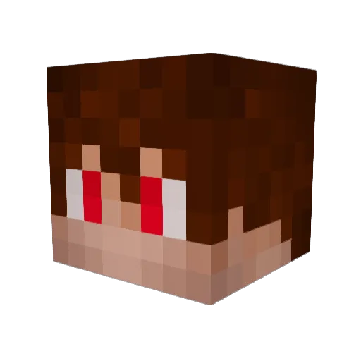 joriahisreal Minecraft avatar head, 3D render