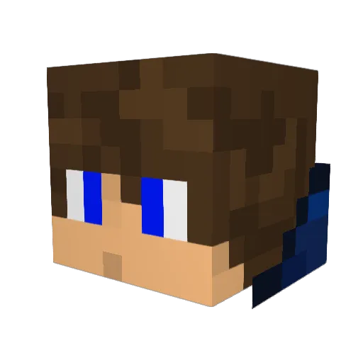 jorian0708 Minecraft avatar head, 3D render