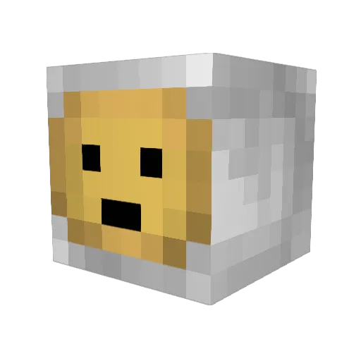 jorma3000 Minecraft avatar head, 3D render