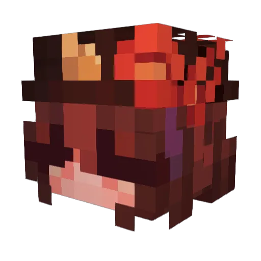 jorono_ Minecraft avatar head, 3D render