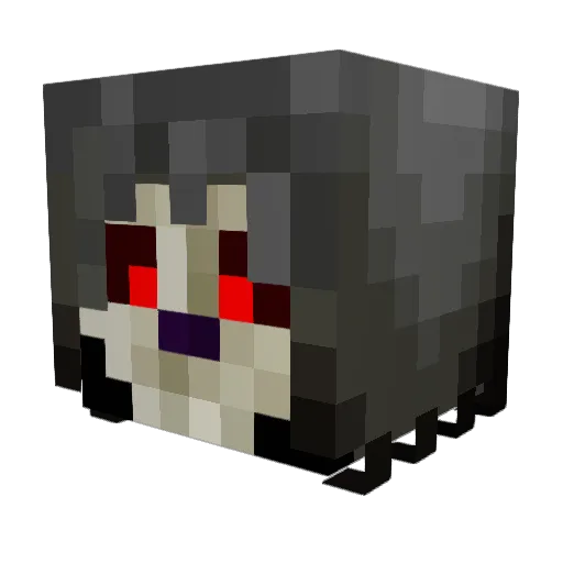jorrickRSN Minecraft avatar head, 3D render