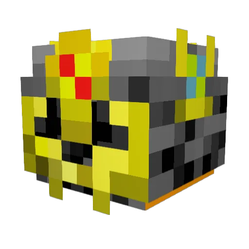 jos2000 Minecraft avatar head, 3D render