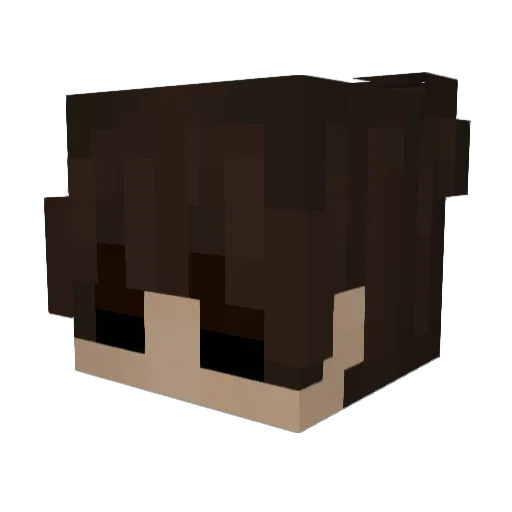 jos_hi Minecraft avatar head, 3D render