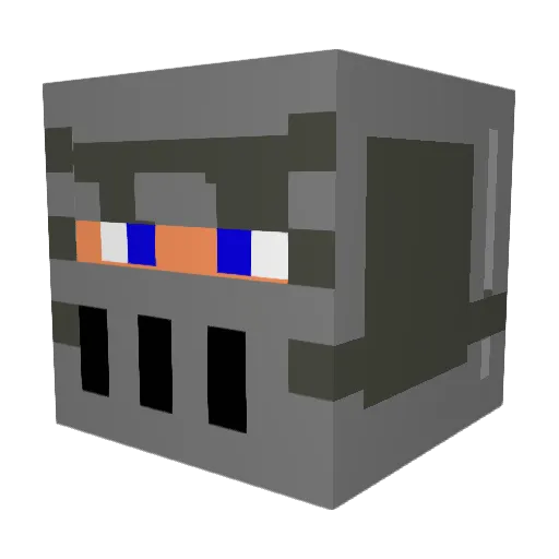 josanp Minecraft avatar head, 3D render