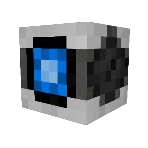 joschius Minecraft avatar head, 3D render