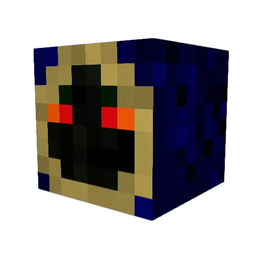 joschlum Minecraft avatar head, 3D render