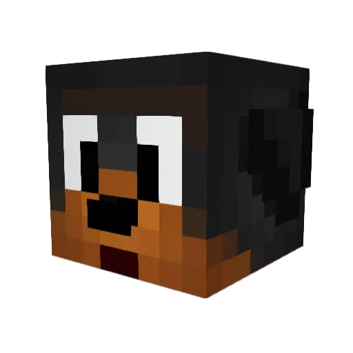 jose441 Minecraft avatar head, 3D render