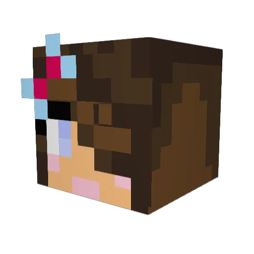 jose8368 Minecraft avatar head, 3D render
