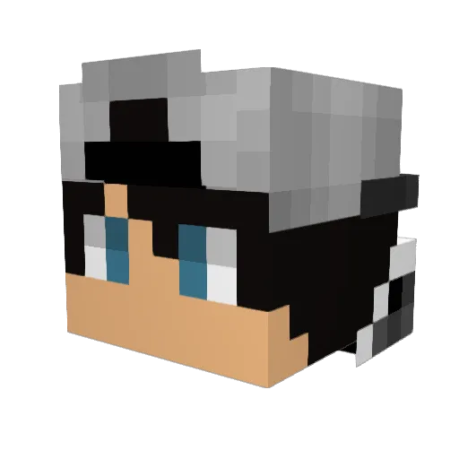 jose_23 Minecraft avatar head, 3D render