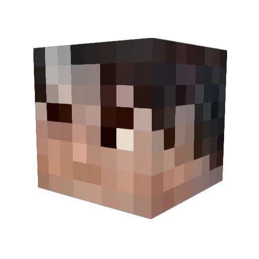 jose_pxz Minecraft avatar head, 3D render
