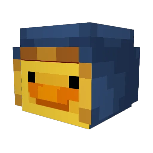joseangl5 Minecraft avatar head, 3D render