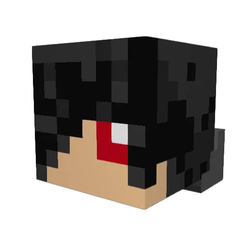 joseff200 Minecraft avatar head, 3D render