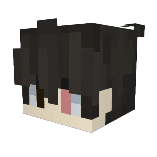 josegq Minecraft avatar head, 3D render