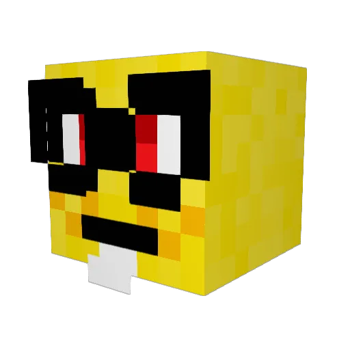 joseliko42 Minecraft avatar head, 3D render