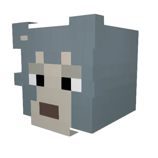 josephgae69 Minecraft avatar head, 3D render