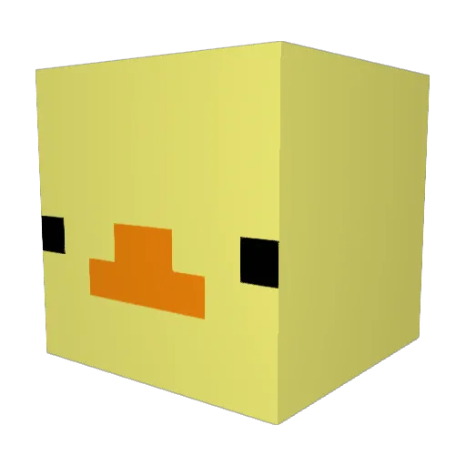 josephino Minecraft avatar head, 3D render