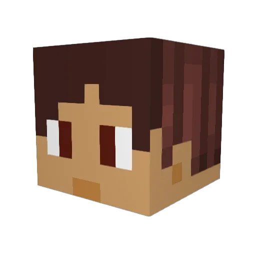 josephman_123 Minecraft avatar head, 3D render