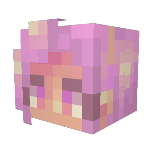 josesita_123 Minecraft avatar head, 3D render
