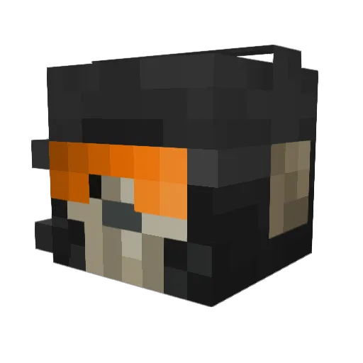 joseslayer Minecraft avatar head, 3D render