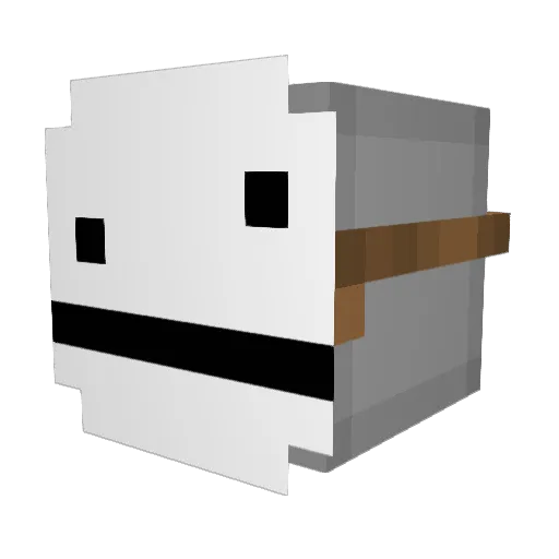 josesmaria Minecraft avatar head, 3D render